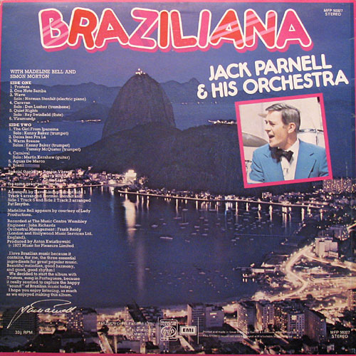 JACK PARNELL & HIS ORCHESTRA / Braziliana レコード通販 soft tempo